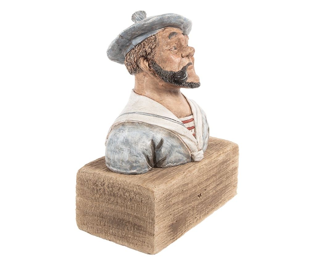 Multicolor Wooden Sailor Figurine 19x11x24 cm - 5