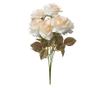 Artificial White and Green Rose Bouquet 16x16x47 cm thumbnail 1