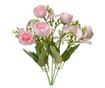 Pink and Green Artificial Flower Bouquet 20x10x34 cm thumbnail 2