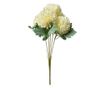 White and Green Artificial Chrysanthemums 22x14x43 cm thumbnail 1