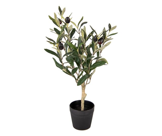 Sztuczne drzewko oliwne w doniczce 15x15x50 cm