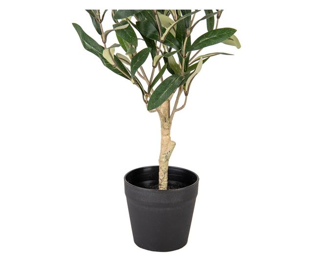 Sztuczne drzewko oliwne w doniczce 15x15x50 cm
