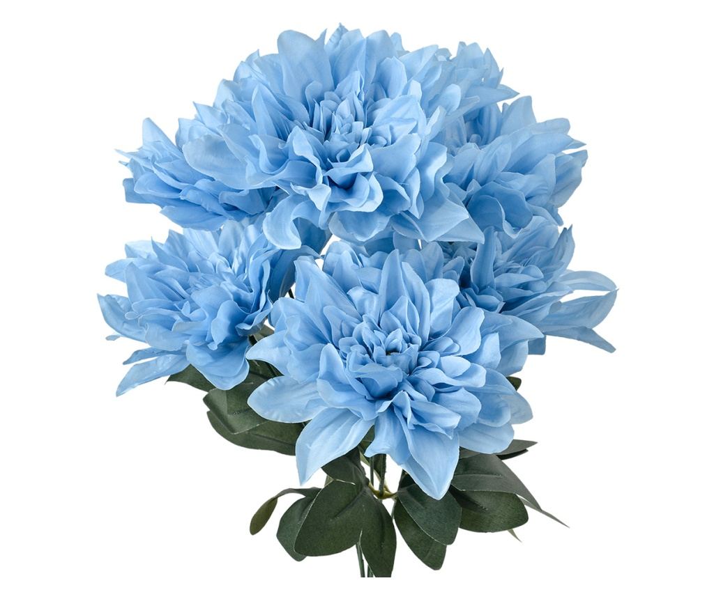 Blue and Green Artificial Flower 20x20x49 cm - 2