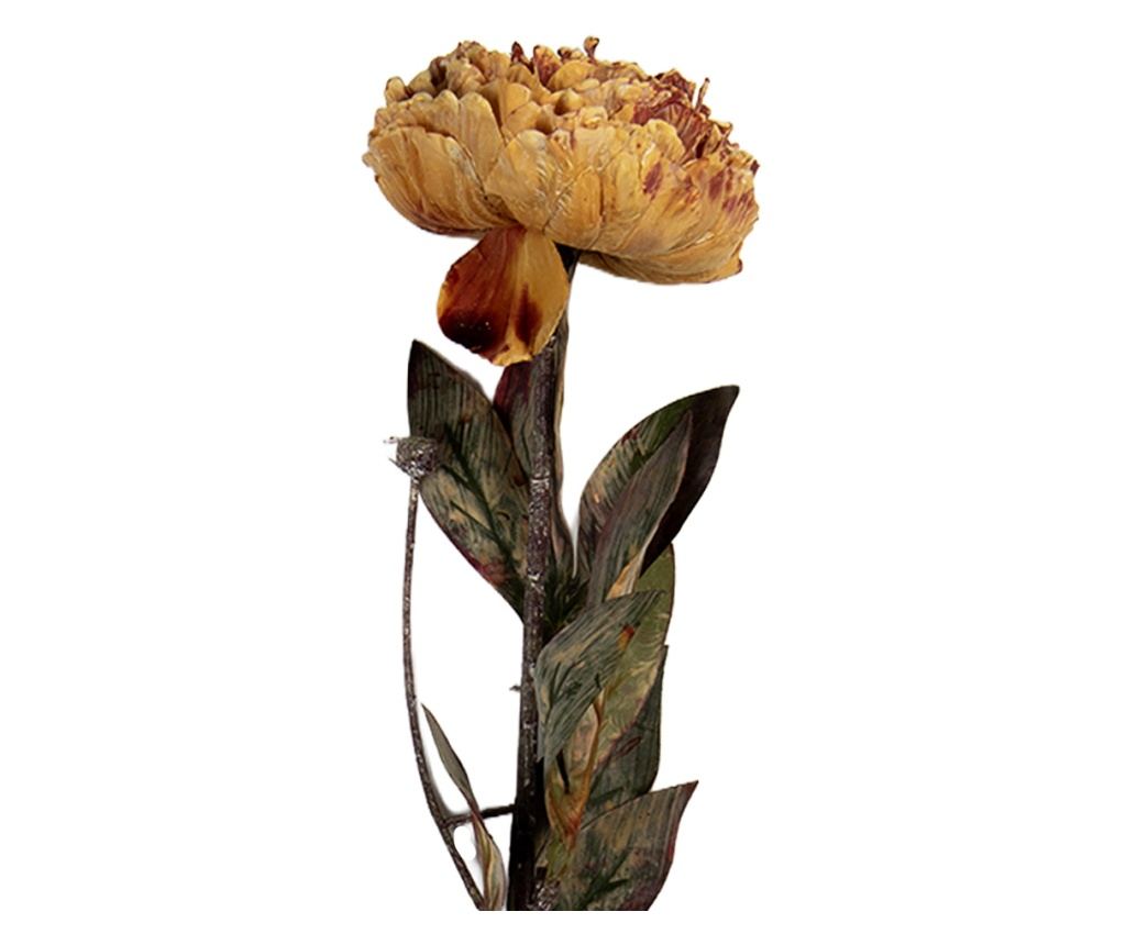 Orange and Green Artificial Flower 10x10x65 cm - 2