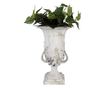 Vintage White Polystone Flower Pot Ø 30x46 cm thumbnail 3