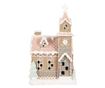 Gingerbread House Christmas Polyresin Multicolored with LED 14x12x23 cm thumbnail 2