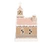 Gingerbread House Christmas Polyresin Multicolored with LED 14x12x23 cm thumbnail 3