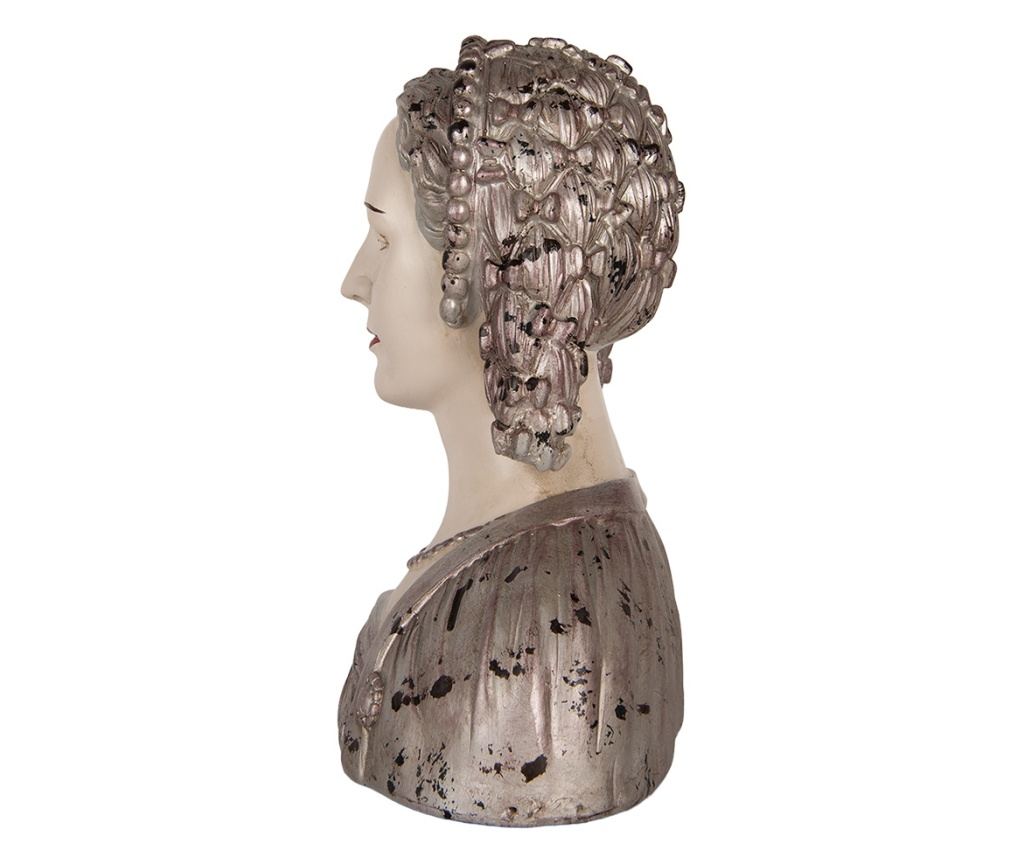 Multicolor Polyresin Woman Figurine 27x15x30 cm - 2