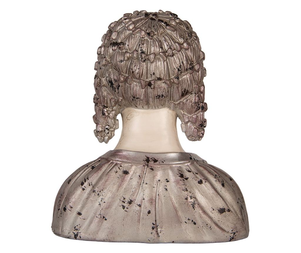 Multicolor Polyresin Woman Figurine 27x15x30 cm - 3