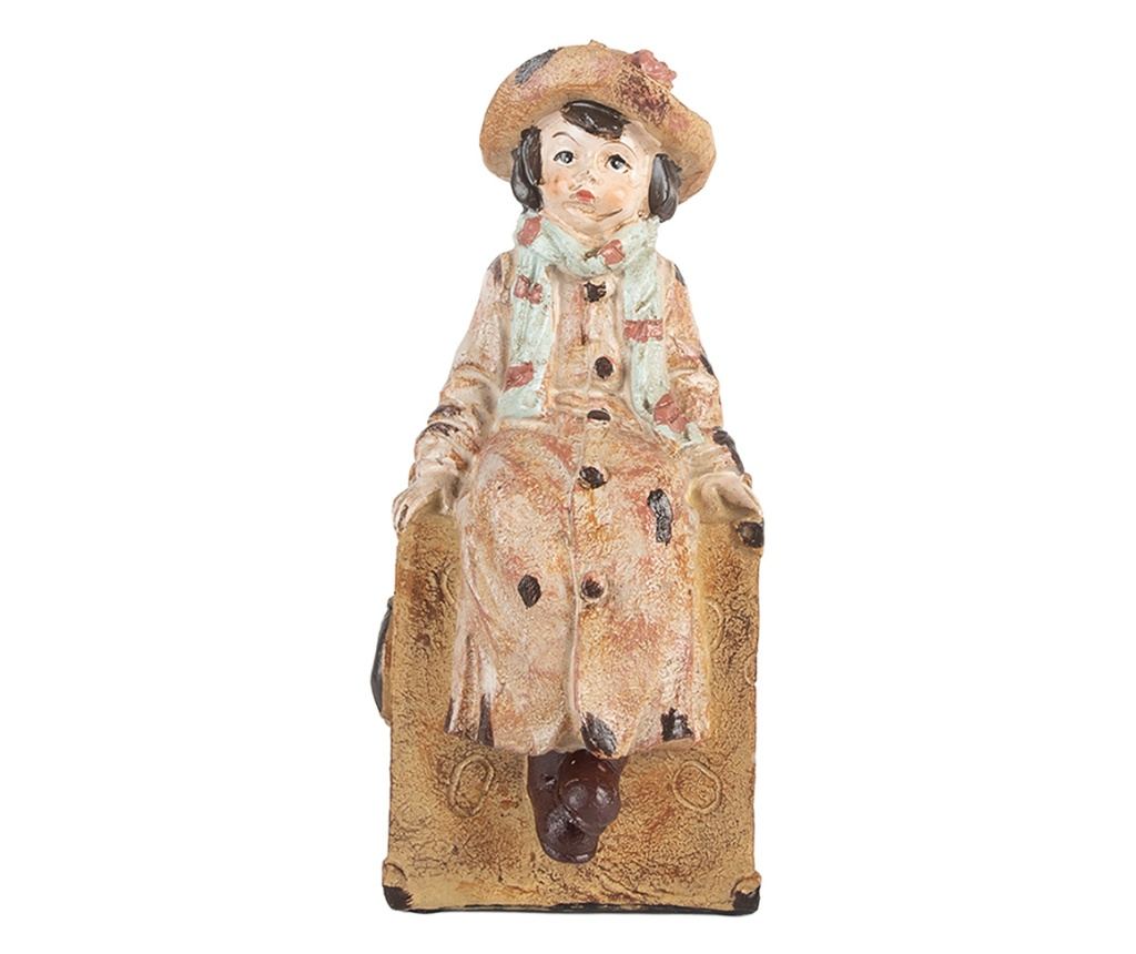 Set of 2 Multicolored Polyresin Bookends - Children Design (2) 19x10x22 cm - 2