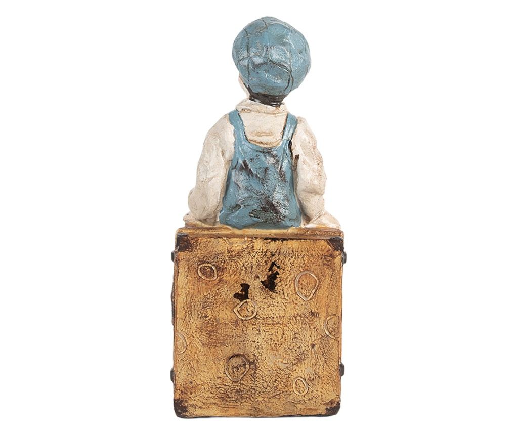 Set of 2 Multicolored Polyresin Bookends - Children Design (2) 19x10x22 cm - 3