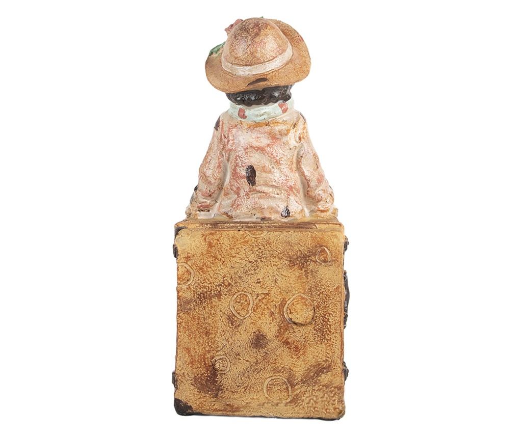 Set of 2 Multicolored Polyresin Bookends - Children Design (2) 19x10x22 cm - 6