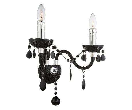 Zidna Lampa Toolight Ebt018-2W Crna - 18X40X36Cm