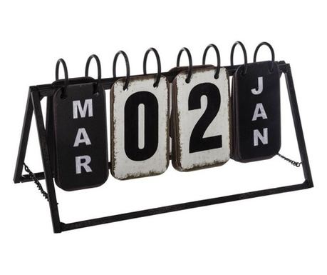 Dekoratv Vintage naptr, acl, 27 x 11 x 15 cm