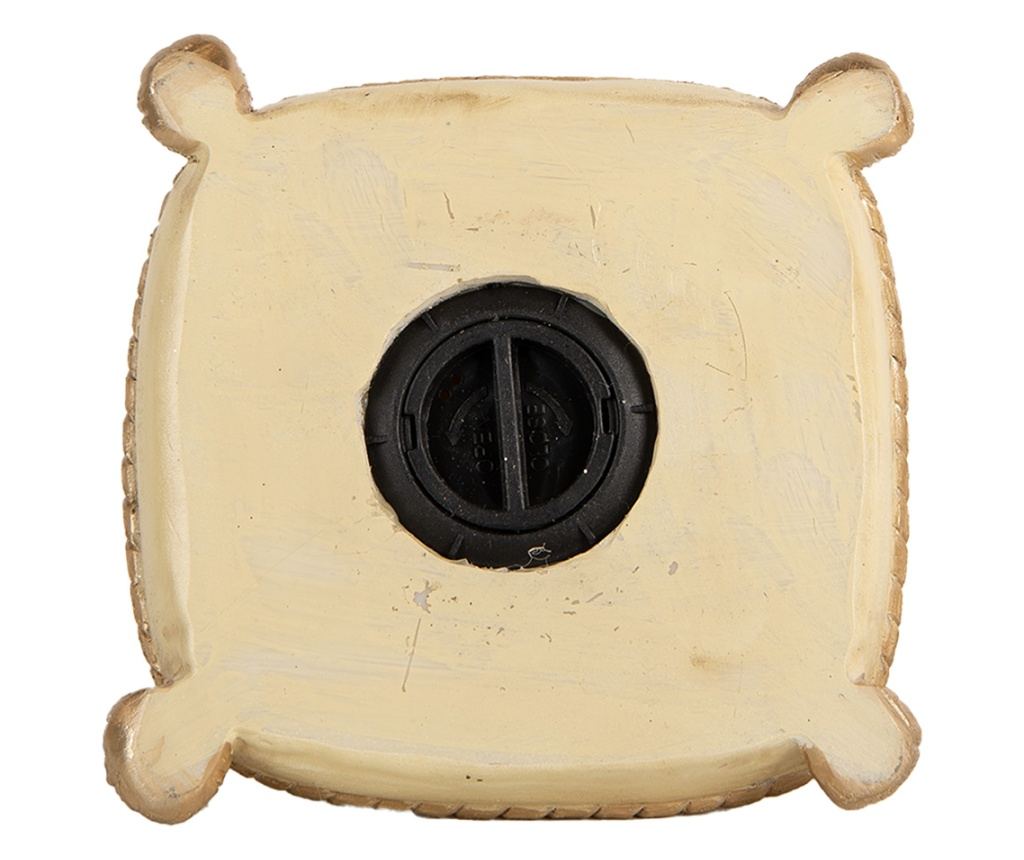 Golden Beige Kitten Figurine, 13x13x20 cm - 3