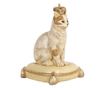 Golden Beige Kitten Figurine, 13x13x20 cm thumbnail 4