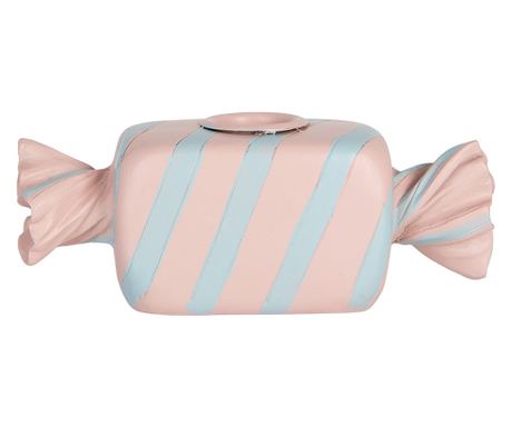 Multicolor Polyresin Decorative Mushroom Ø 9x23 cm