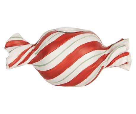 Multicolor Polyresin Decorative Mushroom Ø 9x12 cm