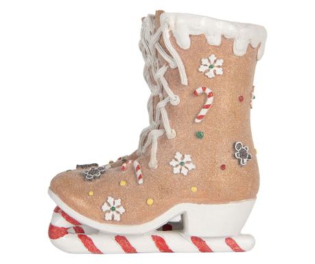 Multicolor Polyresin Decorative Mushroom Ø 5x12 cm