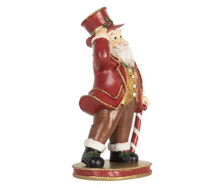 Polyresin Santa Claus Figurine 12x9x21 cm