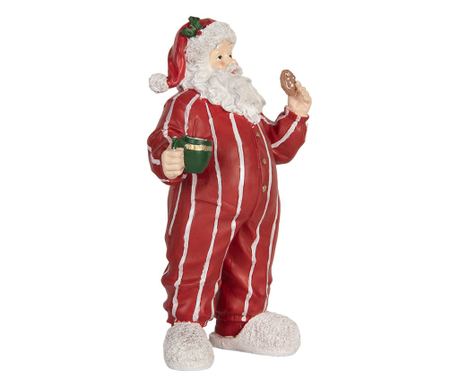 Multicolor Polyresin Santa Claus Figurine 18x11x31 cm