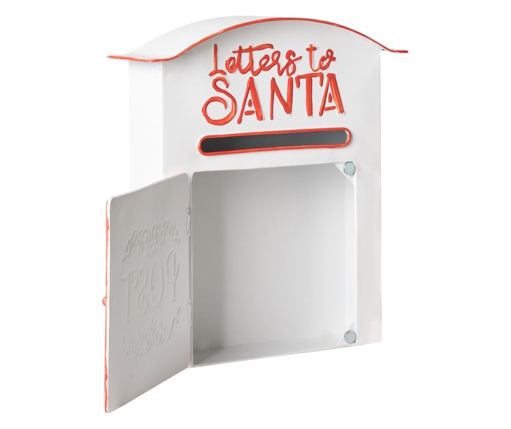 Mikulás postaláda ESPOO 30 cm Fehér - 4