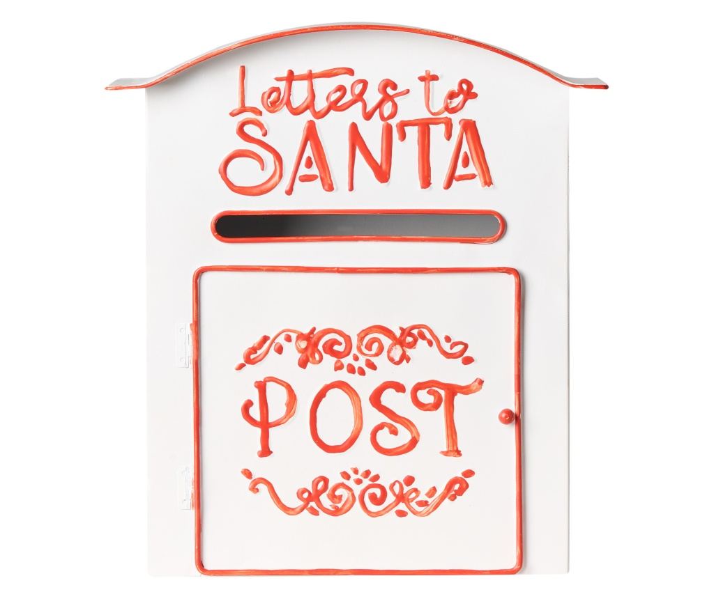 Mikulás postaláda ESPOO 30 cm Fehér - 5