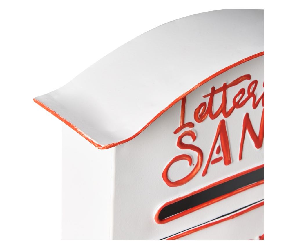 Mikulás postaláda ESPOO 30 cm Fehér - 7