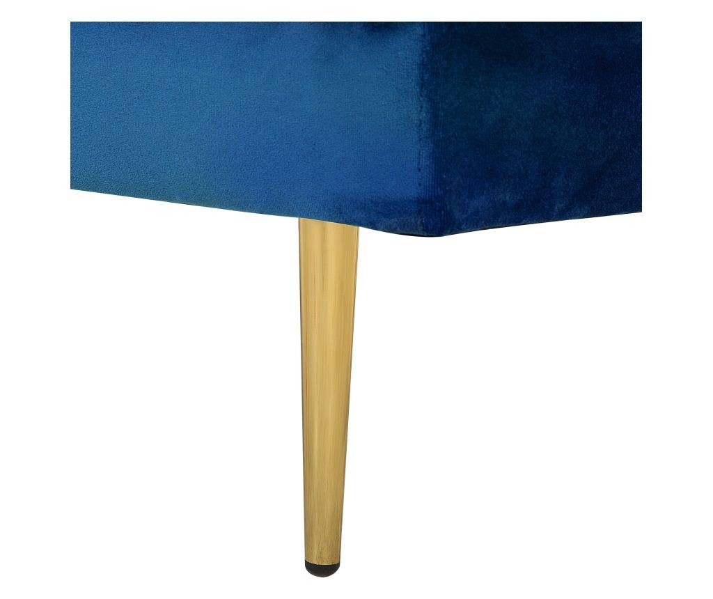 Bal oldali dívány MIRAMAS Bársony Tengerészkék - 7