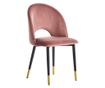 Étkezőszék kétdarabos szettben MAGALIA Bársony Rózsaszín thumbnail 4
