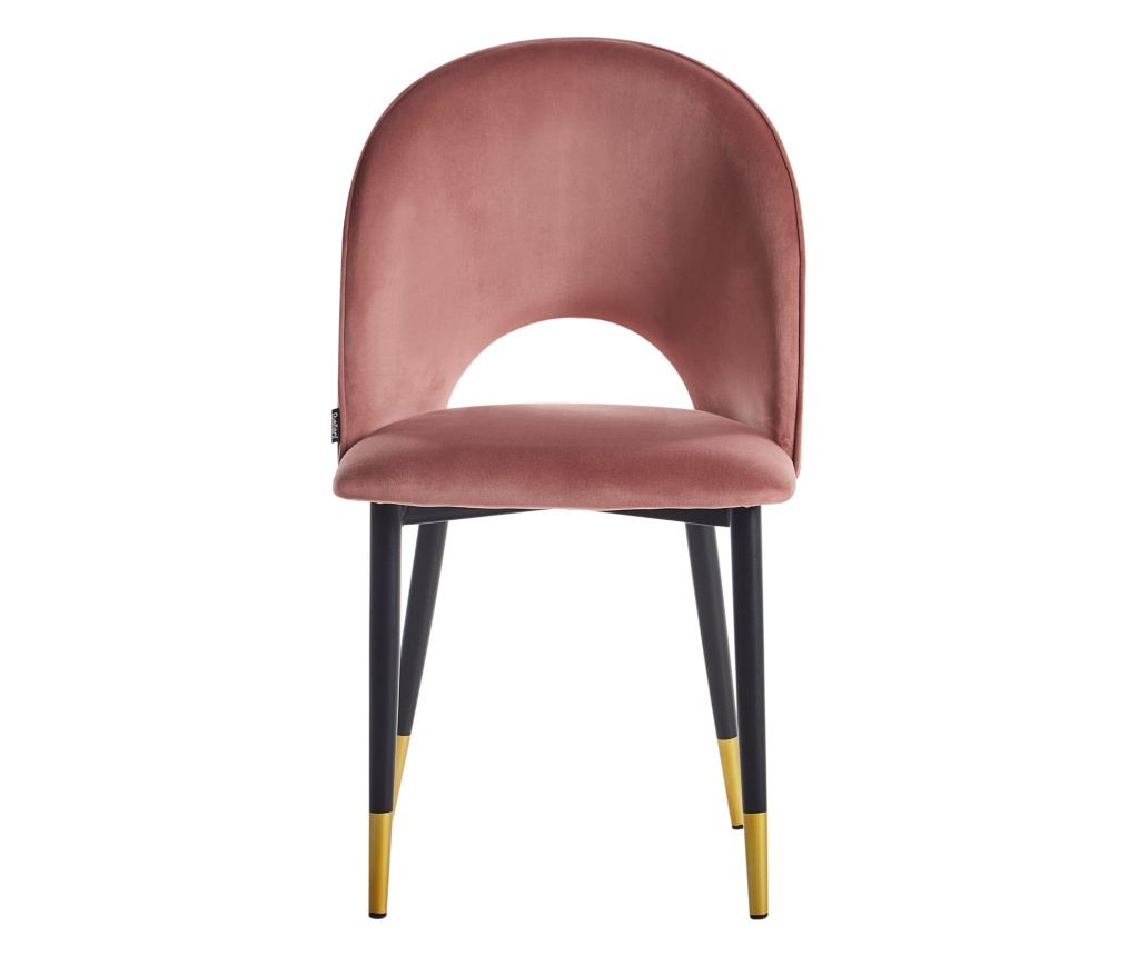 Étkezőszék kétdarabos szettben MAGALIA Bársony Rózsaszín - 5