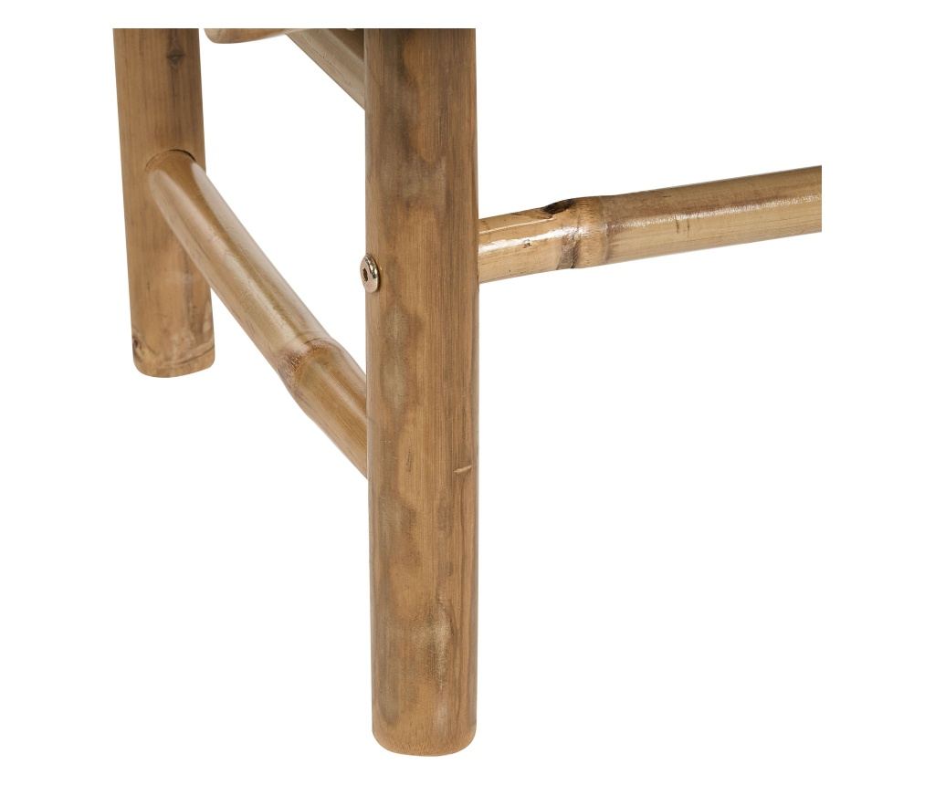 Kerti dohányzóasztal TODI 45 cm 80 cm Bambusz Barna - 13