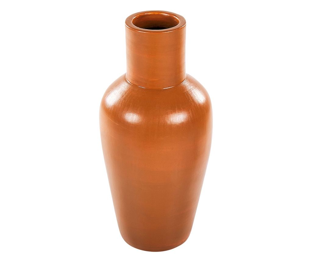 Dekor váza KARFI Kerámia 37 cm Narancssárga - 2