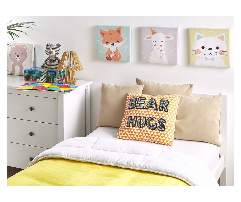 Pernă decorativă RADZKOT Bumbac 40 x 40 cm Portocaliu - 1