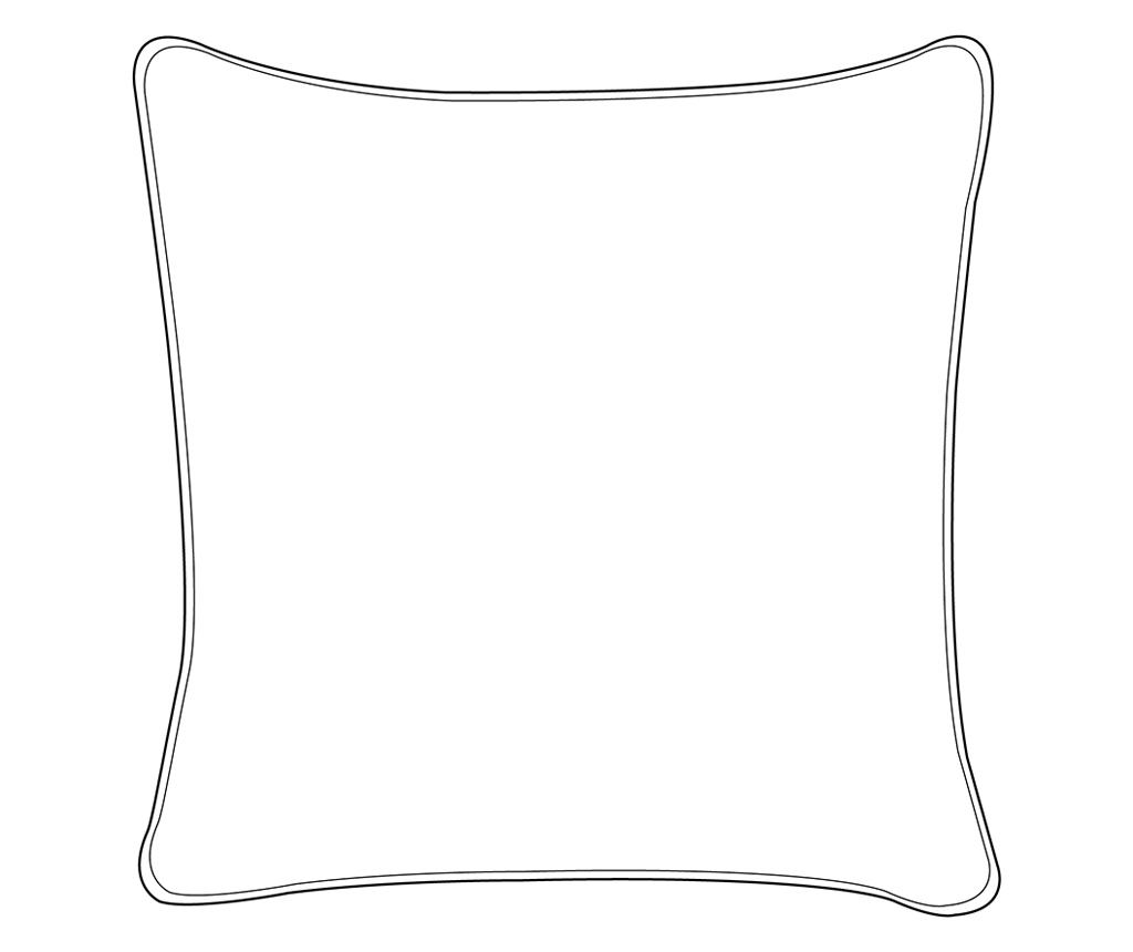 Pernă decorativă RADZKOT Bumbac 40 x 40 cm Portocaliu - 3