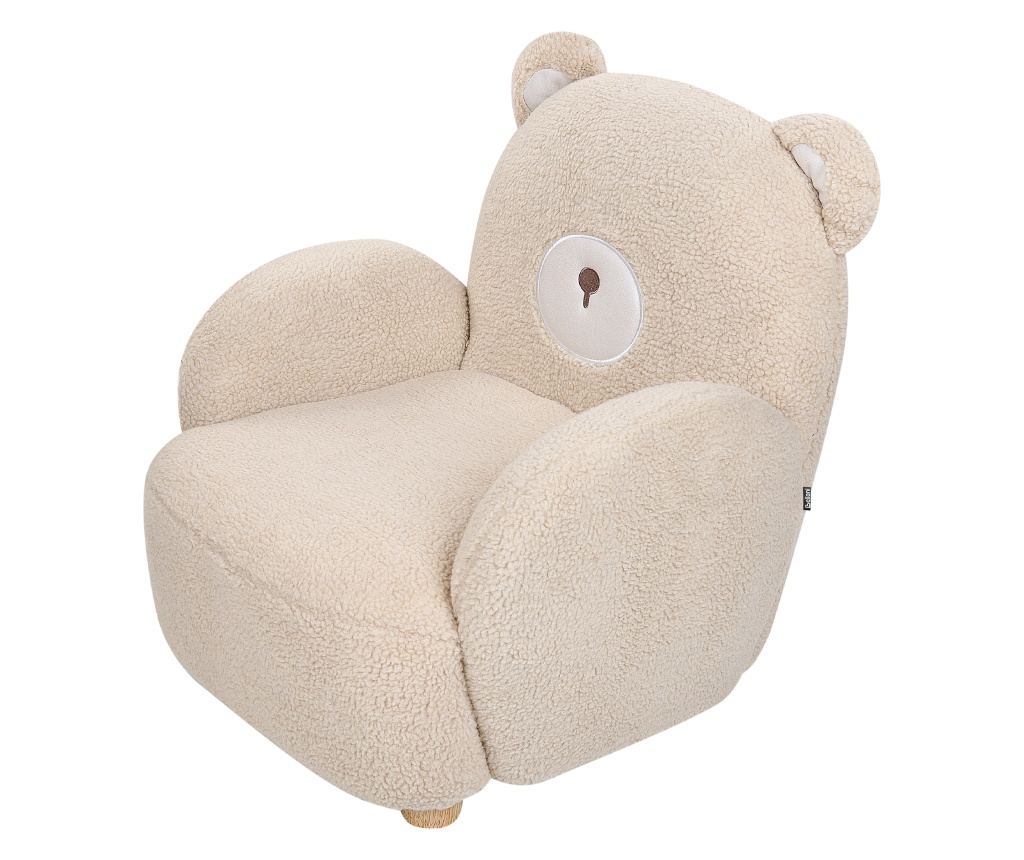 Gyerekfotel Plüssmackó BOO Buklé Bézs - 7