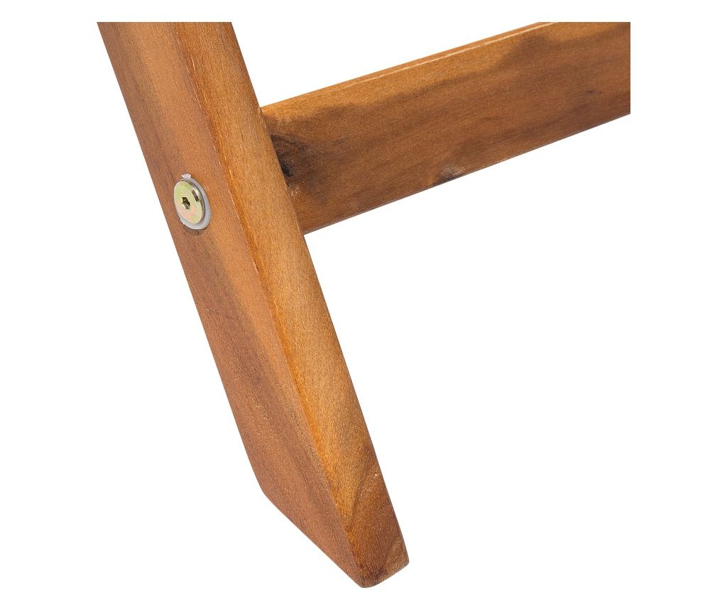 Kerti asztal CENTO 140 cm 75 cm Akácfa Barna - 9