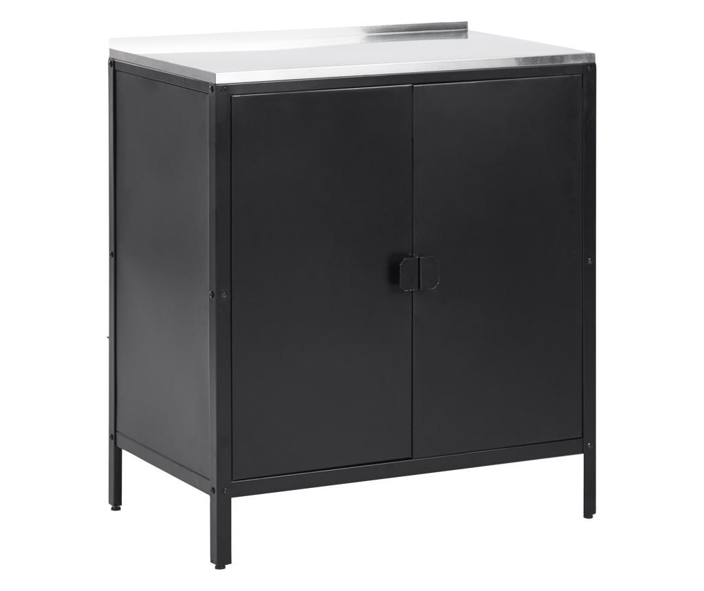 Kültéri konyhaszekrény VILAMA Fém Fekete - 2