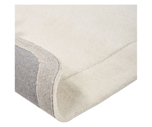 BERANI Light Beige Viscose Rug 80 x 250 cm