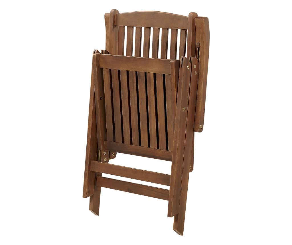 Hatdarabos székszett ülőpárnával AMANTEA Akácfa Szürke - 8