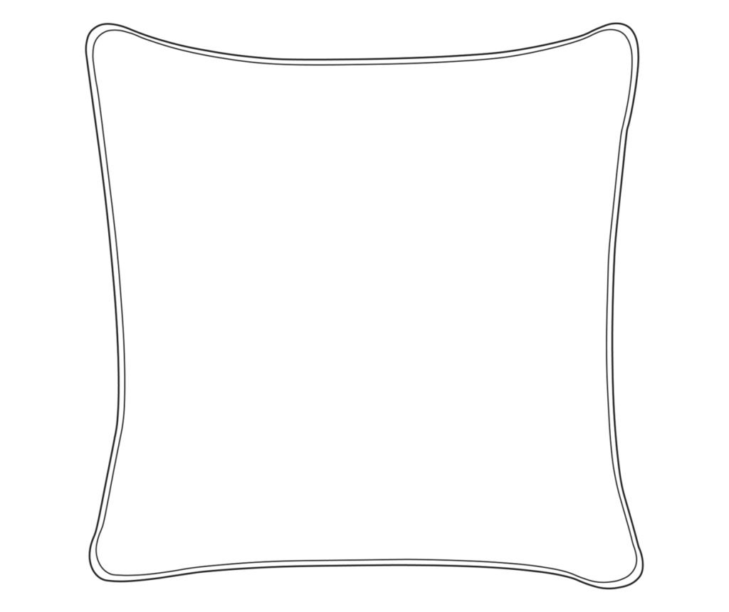 2 db díszpárna BACOPA Pamut 45 x 45 cm Zöld Cikk-cakk mintás - 3