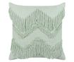 2 db díszpárna BACOPA Pamut 45 x 45 cm Zöld Cikk-cakk mintás thumbnail 4