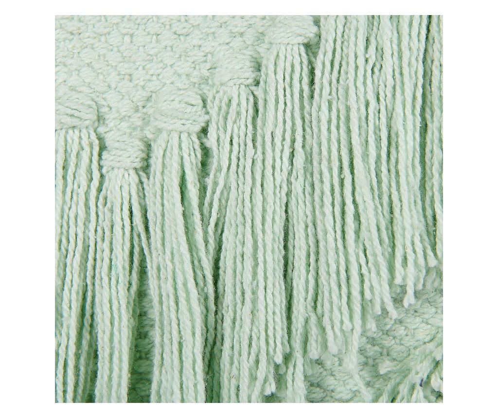 2 db díszpárna BACOPA Pamut 45 x 45 cm Zöld Cikk-cakk mintás - 7