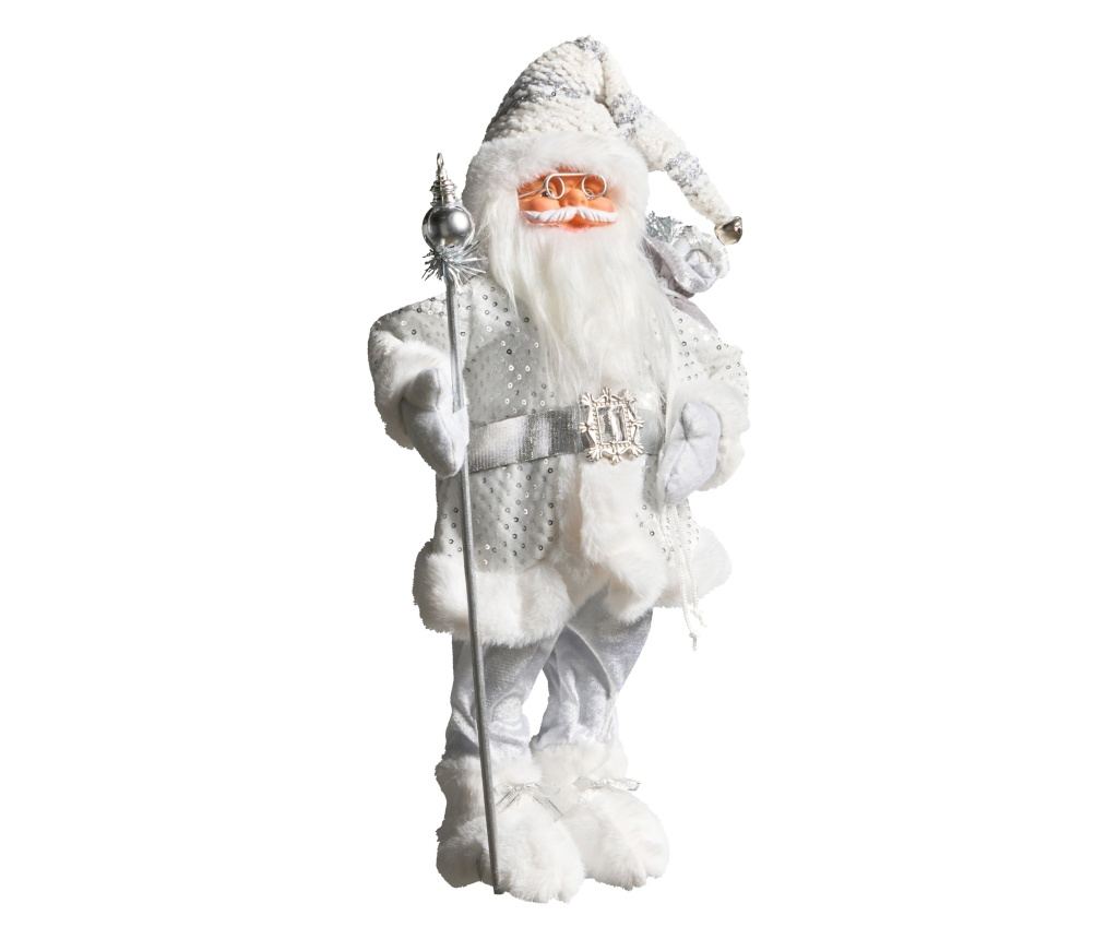 Decorațiune de Crăciun NELAUG Moș Crăciun 48 cm Argintiu - 2