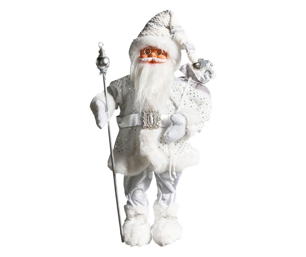 Decorațiune de Crăciun NELAUG Moș Crăciun 48 cm Argintiu - 4