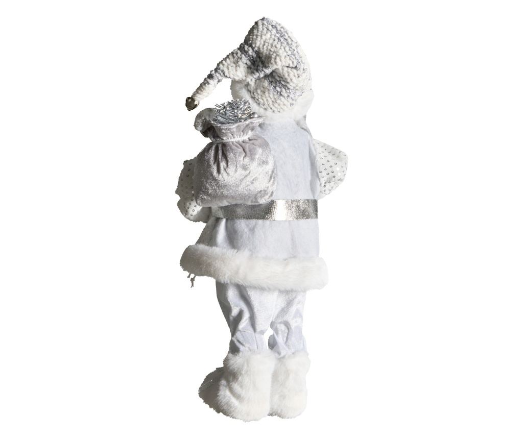 Decorațiune de Crăciun NELAUG Moș Crăciun 48 cm Argintiu - 5