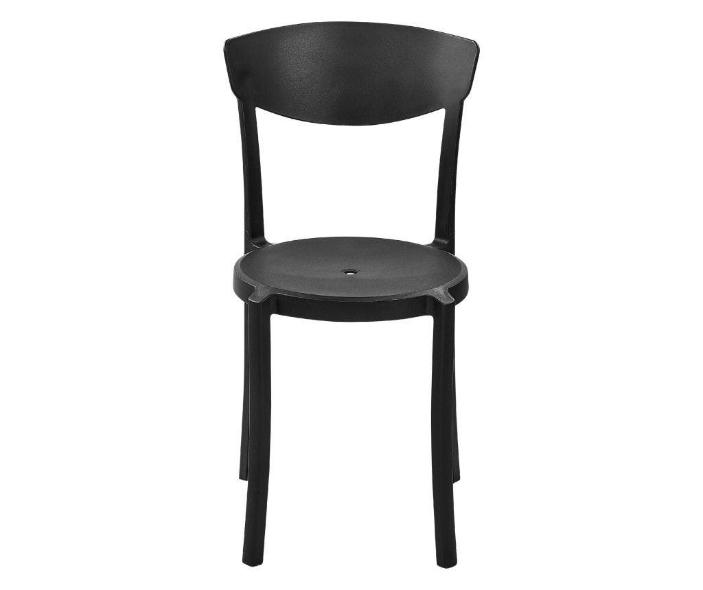 Étkezőszék nyolcdarabos szettben VIESTE Fekete - 5