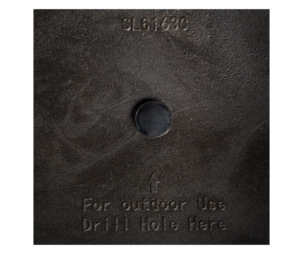 Virágcserép EDESSA 60 cm Sötétbarna - 8