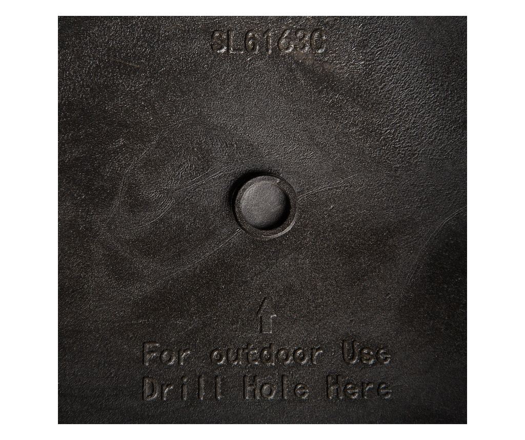 Virágcserép EDESSA 60 cm Sötétbarna - 9