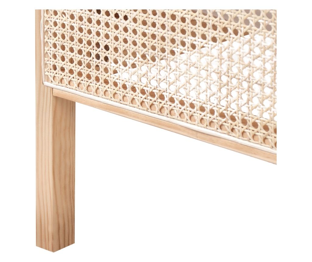 Ágy Fenyő GONFARON 180 x 200 cm Világosbarna - 7